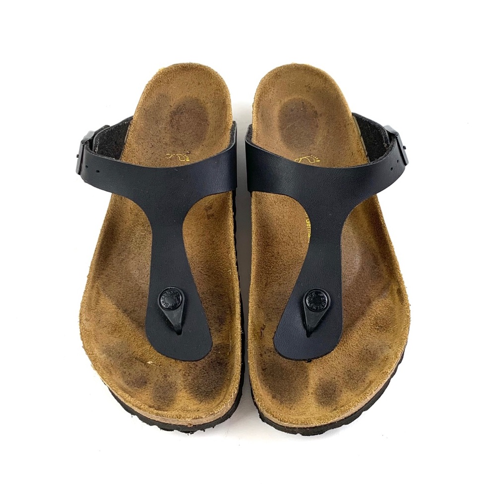 Birkenstock Gizeh Vegan Leather T Strap Sandals